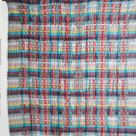 Anthropologie Woven Ainsley King Quilt - Picture 2 of 3